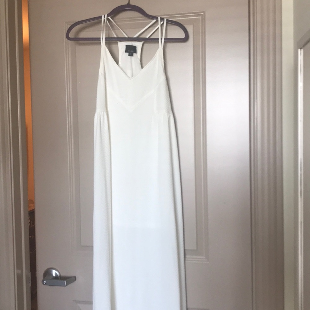Long white maxi dress